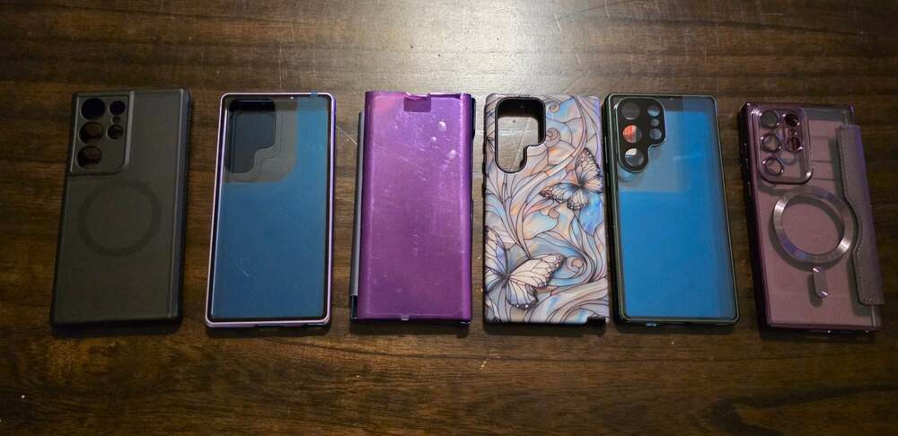 Samsung Galaxy S23 Ultra Phone Cases Lot of 6 Assorted Styles Colors